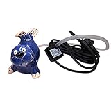 Wasserspeier aus Keramik Gartenzaubereien Wasserspeier Seehund groß mit Pumpe + gratis Schild Lieblingsplatz