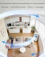 Tragbare Klimaanlage, 16.000 BTU für große Räume bis zu 750 m², 5-in-1 Smart AC-Gerät mit WiFi/Fernbedienung, schnelle Kühlung, Luftentfeuchter und – Ansicht 7