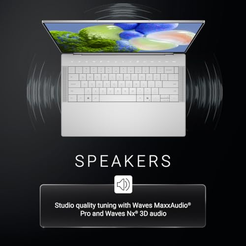 Image of Dell XPS 14 9440 Laptop, AI Enabled Processor Intel Core Ultra 7 155H, 32G + 1TB SSD, NVIDIA RTX 4050 6 GB GDDR6, 14.5 inch (36.83cm) 3.2K OLED Touch, Backlit KB + FPR, Win 11 + MSO'21, Platinum, 1.68kg