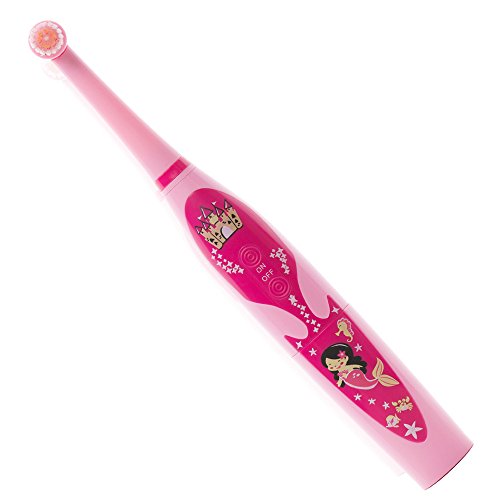 Dazzlepro Daz-7047 Princess Edition Kids Rotary Toothbrush #TOP6