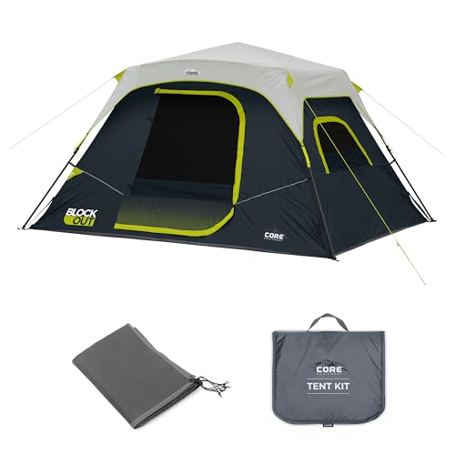 Carpa Instantánea CORE Blackout 6 Personas con Kit