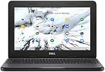 Dell Livre de Chrome 3100 Intel. N4020 4GB 16GB Chrome OS 11.6 gris de pouceRenewed)