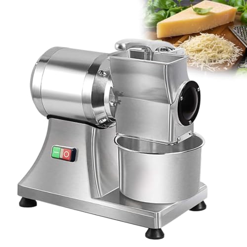 Rallador eléctrico comercial de queso de acero inoxidable 550W miniatura 1
