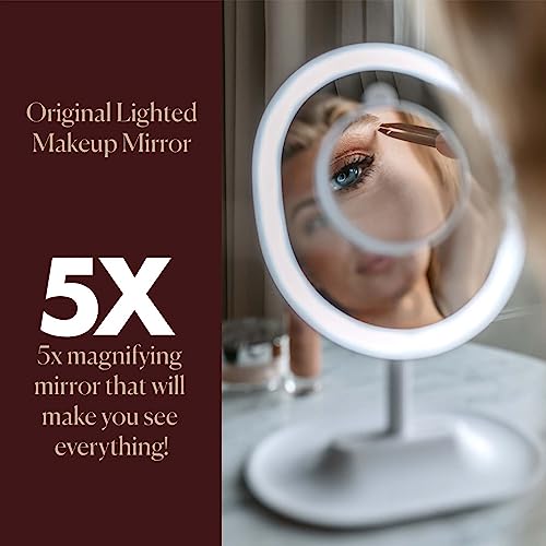 Espejo de Maquillaje Iluminado Browgame con LED miniatura 3