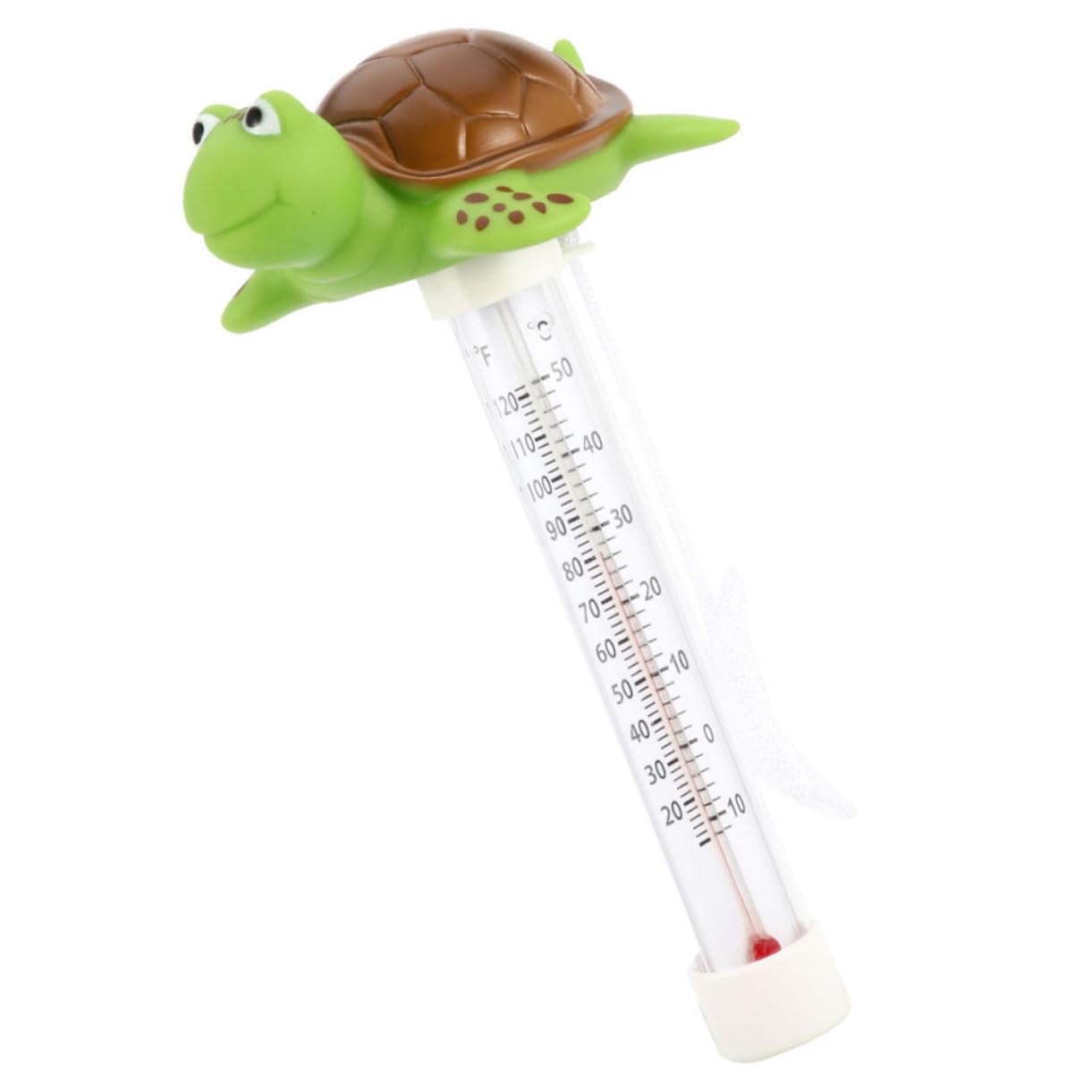 Toyvian 3 Stück Schwimmendes Poolthermometer Langlebigem Temperaturmessgerät für Badewanne Teich und Aquarium Einfache Ablesung Fahrenheit und Celsius Poolzubehör für Familie und Freunde