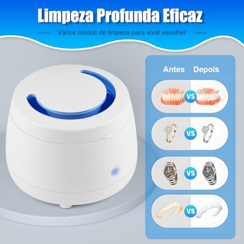 Retainer Cleaner Machine Verde, Limpador Ultrassonico, Máquina de Limpeza Ultras de Alta Frequência