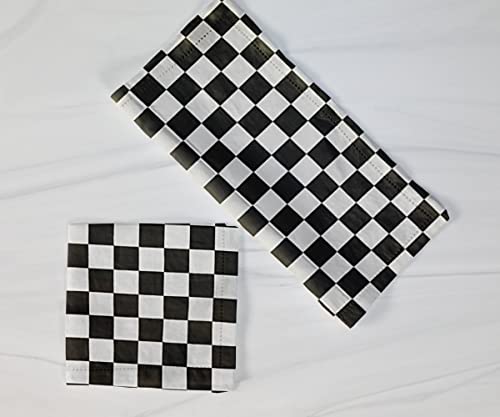 Servilletas de tela Poly Cotton 18 x 18 pulgadas Pack x6 miniatura 1