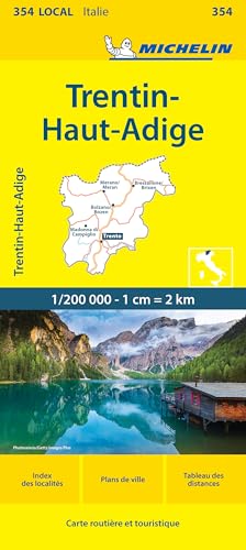 Carte Départementale Trentino-Alto Adige