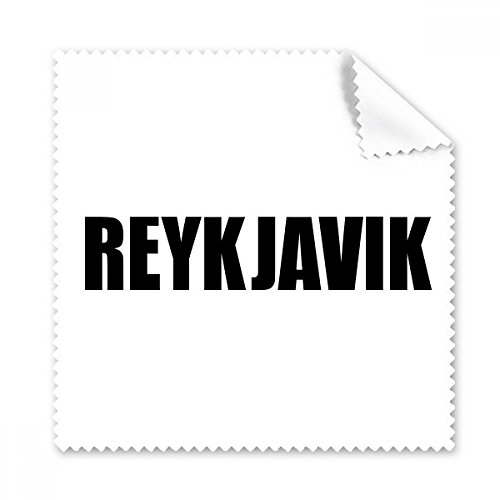 Chiffon de nettoyage pour lunettes motif Reykjavik lors de vos sorties