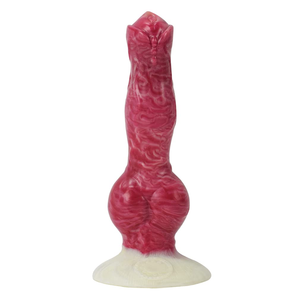 BeHorny Dildo Sex Toy, Liquid Silicone Fantasy Dildo with Suction Cup