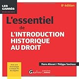 exemple introduction droit constitutionnel  L\'essentiel de l\'introduction historique au droit: Avec une chronologie à chaque fin de chapitre