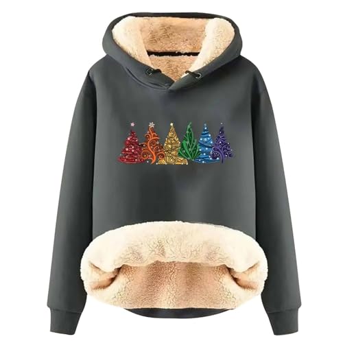 Couverture pull de Noël en velours premium épais et chaud pour femme en taille S