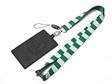 Harry Potter Slytherin School Crest Lanyard with Multiple Card Holder Slots