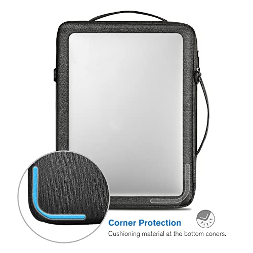 Funda para portátiles FINPAC con acolchado antigolpes y correa de hombro ajustable 5