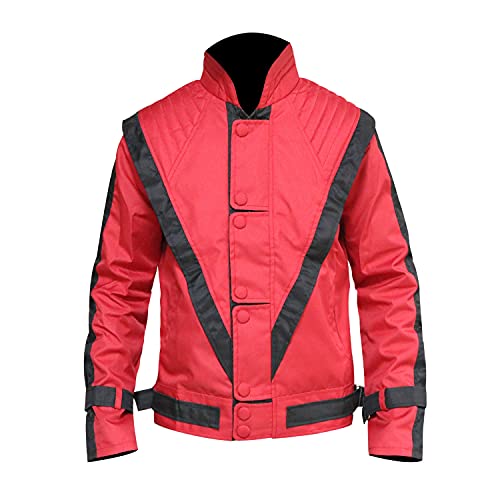 The Jasperz Singer Lightweight Red Mens Cordura Fabric jacket, XXS