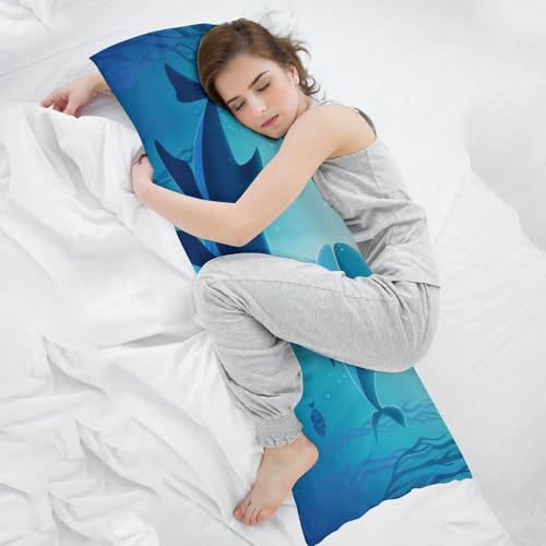 Housses de coussin extra douces grand format 137 cm pour soulager le dos au lit