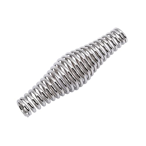 ASIORI Mola de tensão* Mola pequena, diâmetro do fio de 2,5 mm, aço inoxidável niquelado, pega de mola de tambor, uso de cesta de grelha compatível com a mola, 14 cm (tamanho: 14 cm)