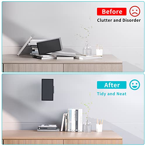 Tiebutie Speaker Wall Mount For Klipsch R-40M, Hdt-600 Speaker Mount, Adjustable Bookshelf Speaker Wall Ceiling Mount For Klipsch Speaker Swivel And Tilt Speaker Mounting Brackets, One Pack #TOP5