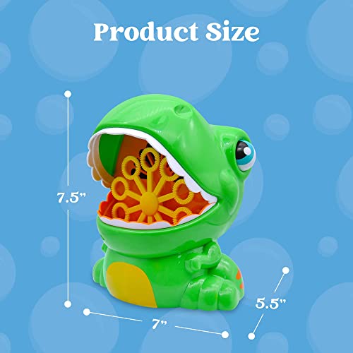 Machine à bulles dinosaure : solution pour occuper les enfants cet été