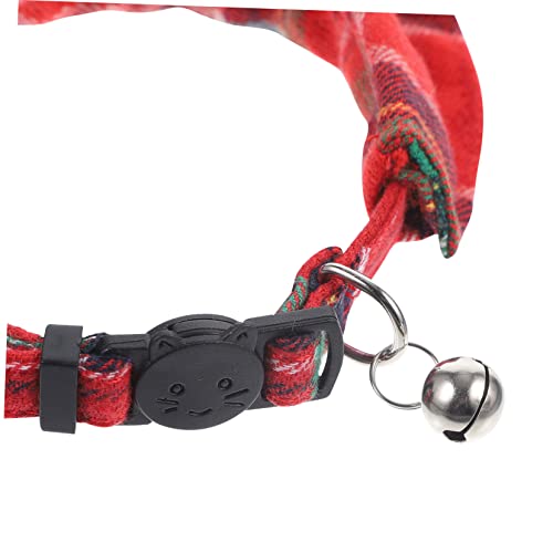 Collar para gatos ajustable con cascabel sonoro y diseño cómodo textil 5