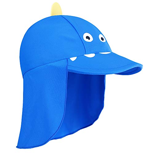 Huaaniue Baby Toddler Sun Protection Hat Upf 50 + Swim Hat Royalblue 2-4 T #TOP23