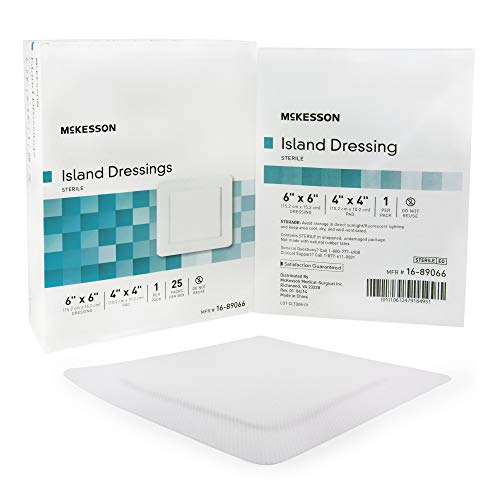 McKesson Sterile Adhesive Dressing Square 4 X 4