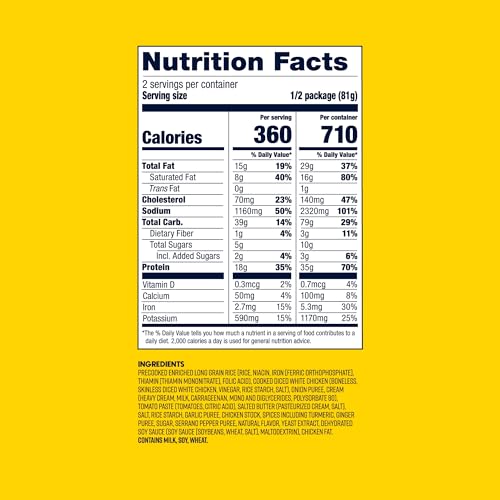 BIGHORN Mountain Food The Best Butter Chicken and Rice - premium freeze dried meals for backpacking food - dehydrated camping food for backpacking meals - ideal camping meals just add water - great