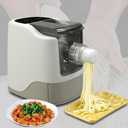 Elektryczna maszynka do makaronu i wytłaczarka do makaronu 260 W, wielofunkcyjna maszyna do domowego spaghetti, zawiera formy do łatwego przygotowywania makaronu i makaronu za każdym razem