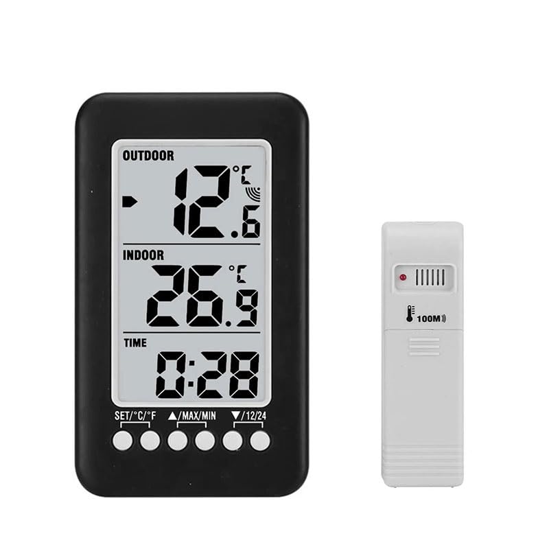 ABS for Household Use Indoor Outdoor Thermometer Refrigerator Freezer