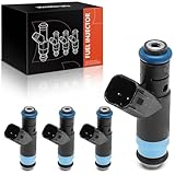 Replacement Parts for 4X Fuel Injector for Chrysler PT Cruiser 2003-2009 Dodge Neon Caliber L4 2.4L