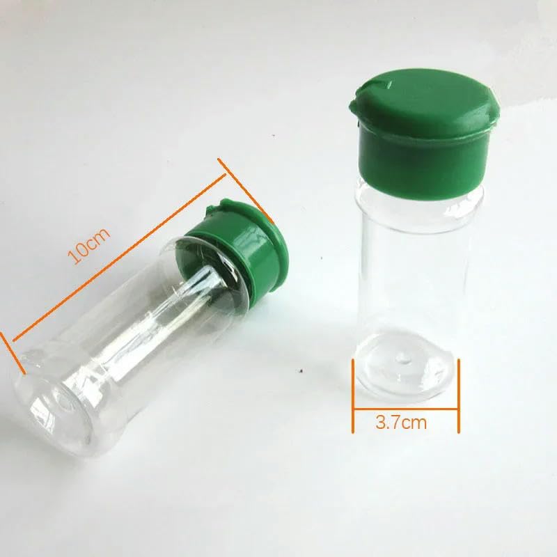 Barattoli da 100 ml per spezie, sale e pepe, set per spezie, barattolo, bottiglia di condimento, barbecue, condimento, accessori per la cucina Bello e pratico