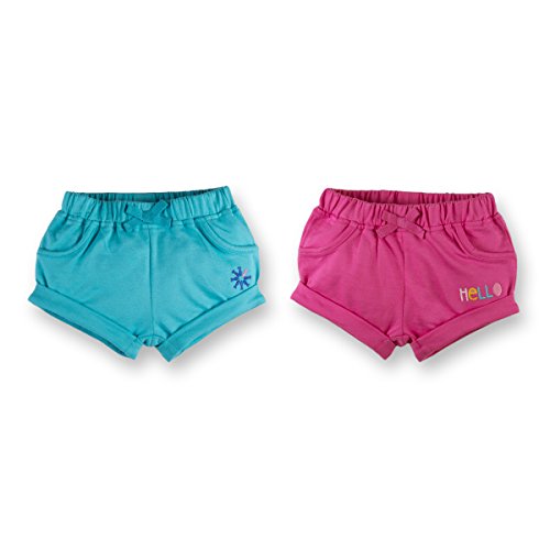 Lamaze Organic Baby Baby Girls Organic Baby/Toddler Girl, Boy, Unisex Shorts, Teal, 18 Months Us #TOP10