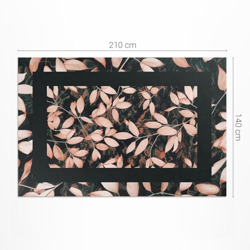 Tapis extérieur 140x210 en vinyle PVC imperméable rectangle jardin - 4
