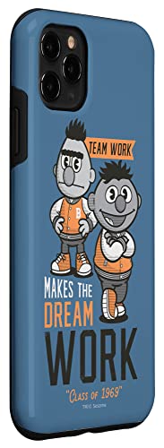 Iphone 11 Pro Max Sesame Street Bert And Ernie Team Work Makes The Dream Work Case #TOP2