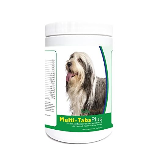 Healthy Breeds Bearded Collie Multi-Tabs Plus Chewable Tablets 365 Count