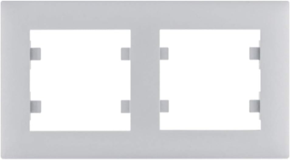 Lumina Intense Series Frame (WL5722) 2 Horizontal Silver Elements