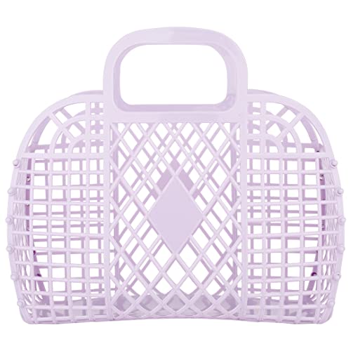 Andaz Press Lavender Jelly Purse For Women Handbags For Bridesmaids Gifts, Bachelorette Party, Party Favors, Easter Basket For Girl, Kids Gift Baskets, Large Toddler Purse, Beach Tote Bags, Set Of 10 #TOP12