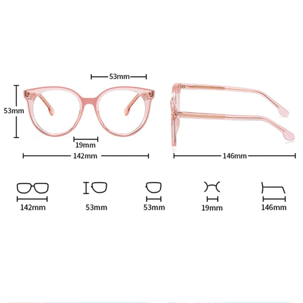 Retro okrągłe damskie okulary ramka Vintage przezroczyste odcienie zawias sprężynowy okulary męskie UV400
