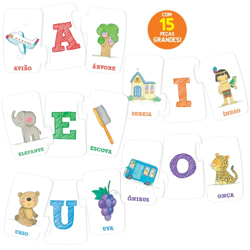 Descobrindo as Vogais - Jogo Educativo - Toyster Brinquedos
