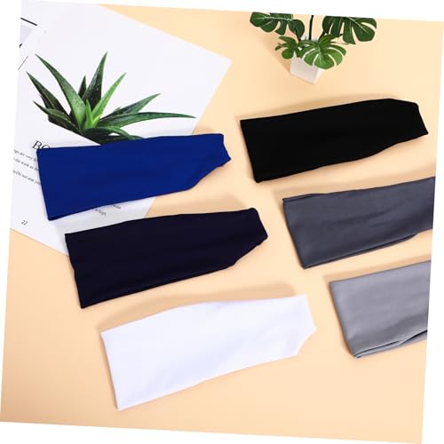 6pcs Boys Girls Headbands Workout Headbands Sports Basketball Soccer Dance Elastic Moisture Wicking4
