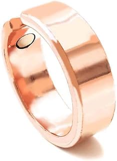 SHINDE EXPORTS Unisex-Adult Designer Pure Copper Ring Design 12