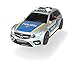 Auto della polizia motorizzata Dickie Toys Mercedes AMG E43. Auto giocattolo, il portellone si apre premendo un pulsante con l’effetto sonoro di un latrato, batterie incluse, 30 cm