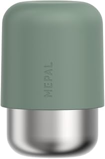 Mepal - Kaffeebecher to go Ellipse - Hält Getränke bis zu 30 Minuten heiß - Doppelwandige Design - Mehrwegbecher - Spülmaschinengeeignet - Nordic sage