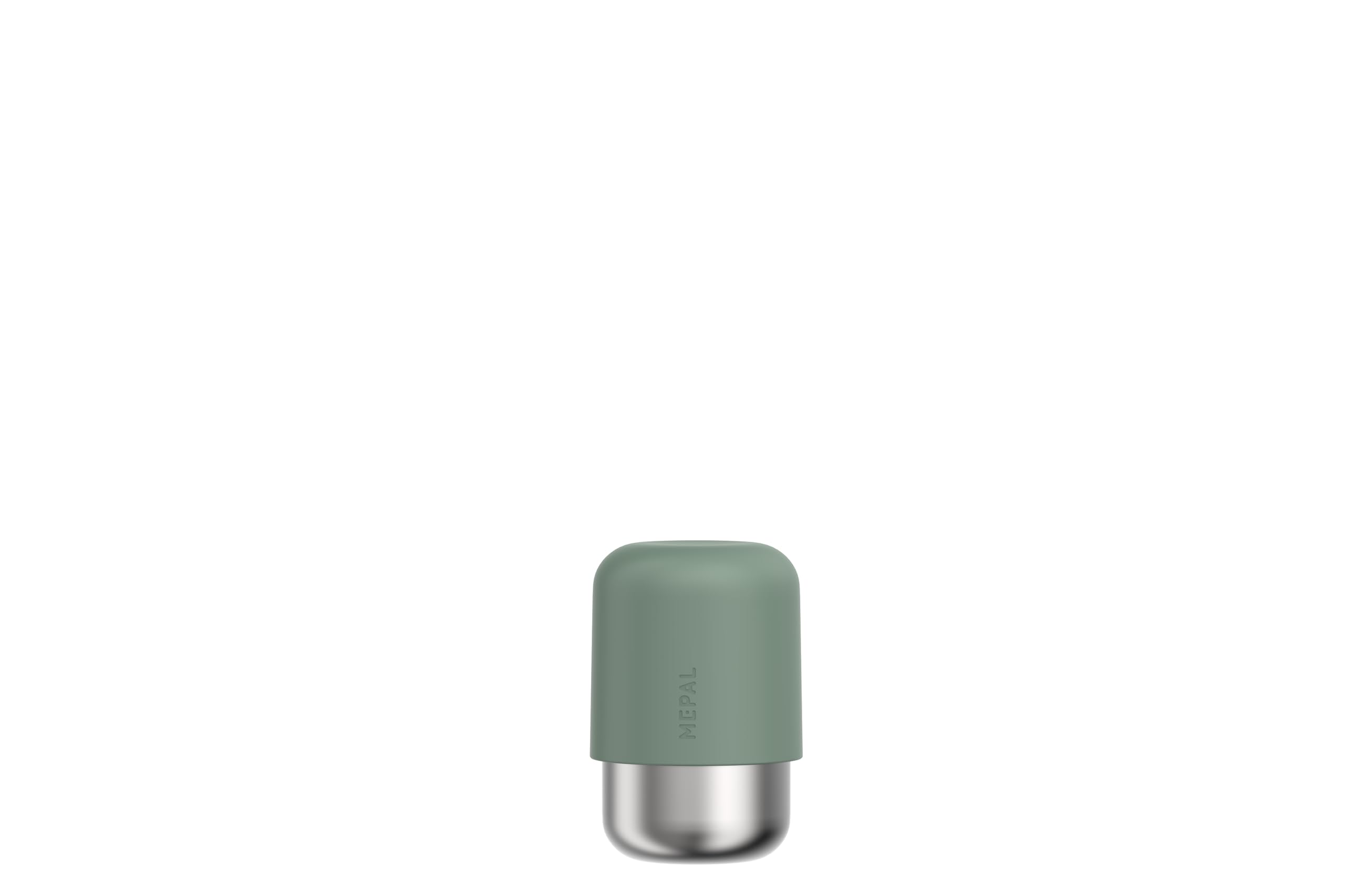 Mepal - Coffee Mug to go Ellipse - Keeps Drinks hot for up to 30 Minutes - Double-Walled Design - Reusable Cup - Dishwasher Safe - Nordic sage