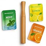 Flavored Air Device – Plant-Based, No Heat or Electricity Needed, Includes 3 Replaceable Natural Scent Cores