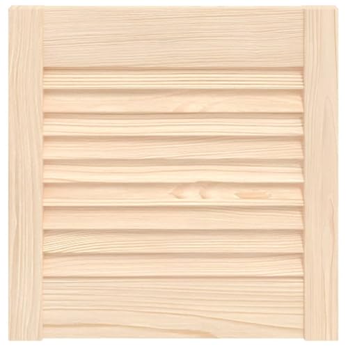 vidaXL Exclusiva Bussandri Puerta Louvre 39,5 x 39,4 cm en madera maciza de