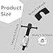 HAOBO Brake Caliper Piston Rewind Tool, Brake Piston Wind Back Tool, Universal Automotive Accessories Right Handle Set Brake Caliper Wind Back Tool for Replacement of Rear Brake Pad