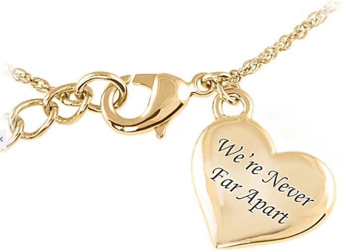 The Bradford Exchange Cardinal Pendant Necklace with White Topaz and Infinity Symbol Tribute Design