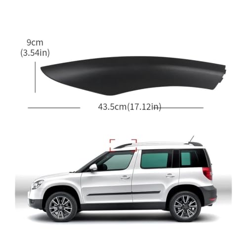 Coque d'extrémité de rail Yeti SUV pour remplacer un cache de toit perdu - 4