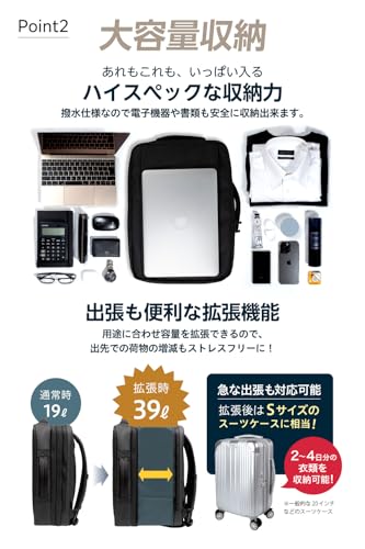 EXCITECH EXCITECH Biz ビジネスリュック 登山リュック の商品画像 3